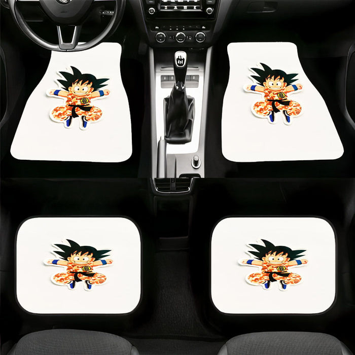 jumping dragonball pattern bape Car floor mats Universal fit