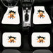 jumping dragonball pattern bape Car floor mats Universal fit