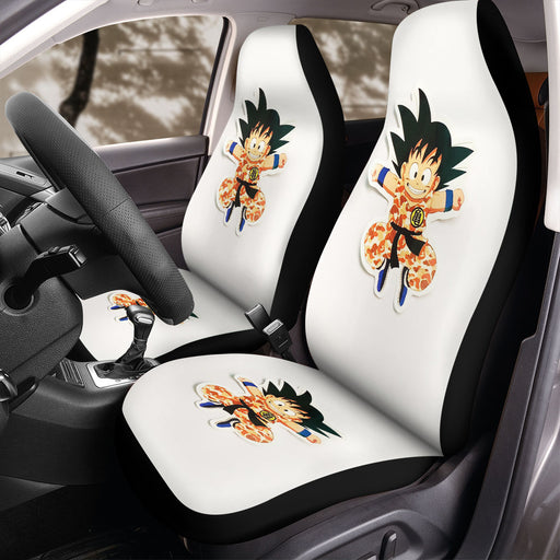 jumping dragonball pattern bape Car Seat Covers