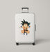 jumping dragonball pattern bape Luggage Covers | Suitcase