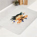 jumping dragonball pattern bape bath rugs