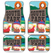 south park cartoon network Car floor mats Universal fit