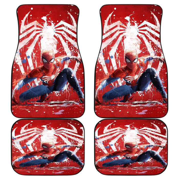 spiderman art 1 Car floor mats Universal fit