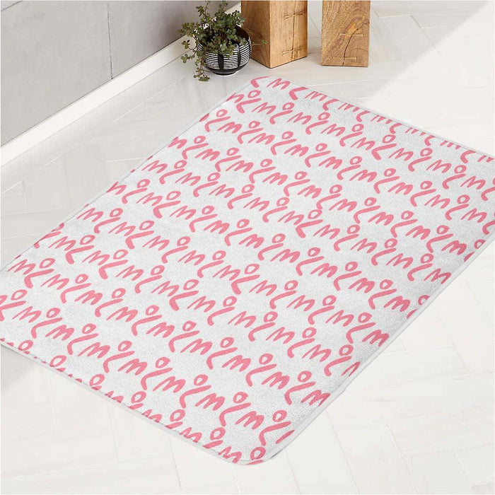 japanesse cute emoticons bath rugs