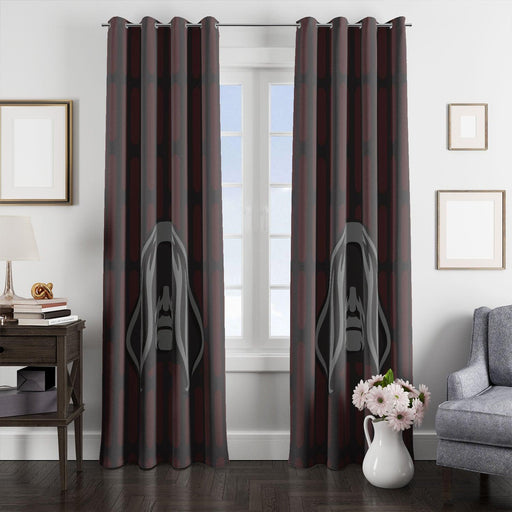 jedi robes star wars silhouette window Curtain