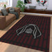 jedi robes star wars silhouette Living room carpet rugs