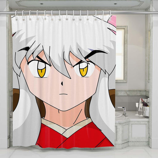 inuyasha old cartoon shower curtains