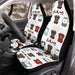 jersey haikyuu volley ball team Car Seat Covers