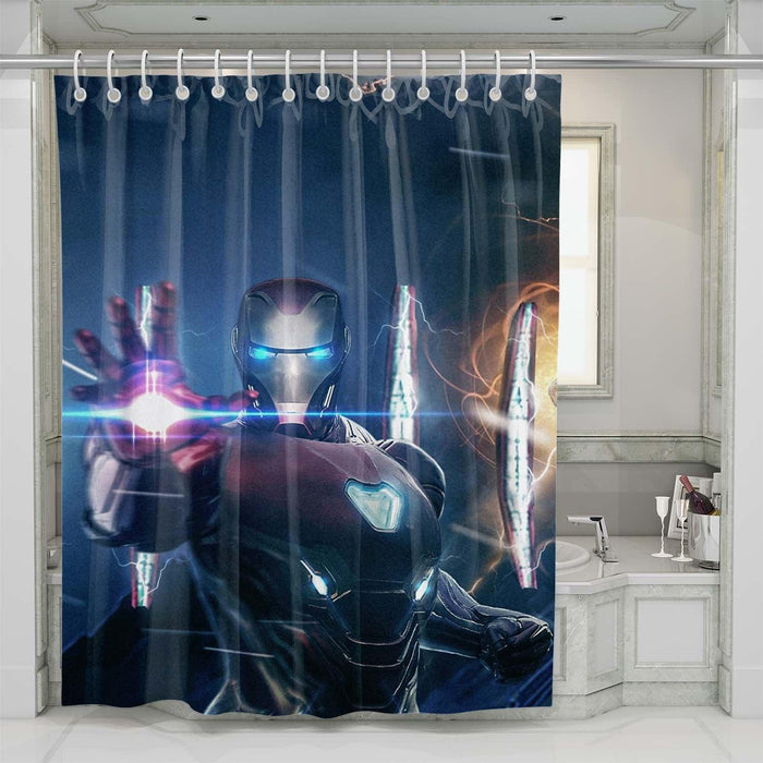 iron man new generation shower curtains