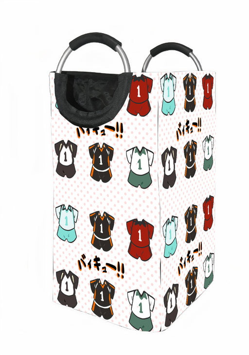 jersey haikyuu volley ball team Laundry Hamper | Laundry Basket