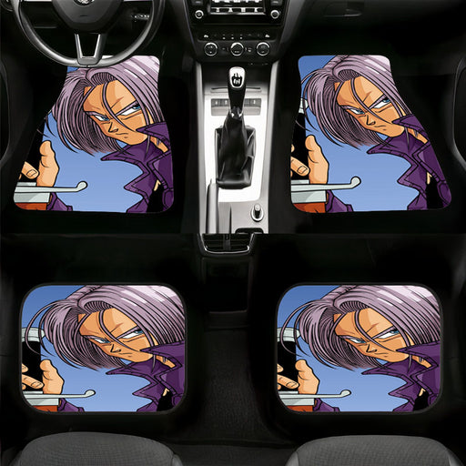 kai trunks with sword Car floor mats Universal fit