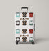 jersey haikyuu volley ball team Luggage Cover | suitcase