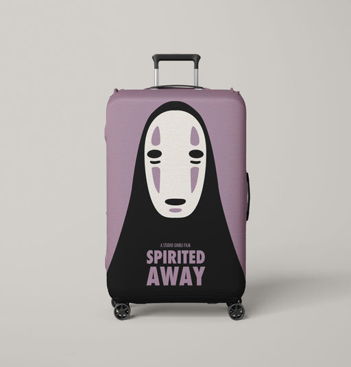 spirited away no face Luggage Cover | suitcase