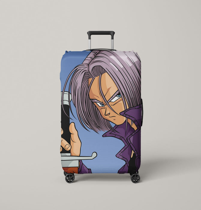 kai trunks with sword Luggage Covers | Suitcase