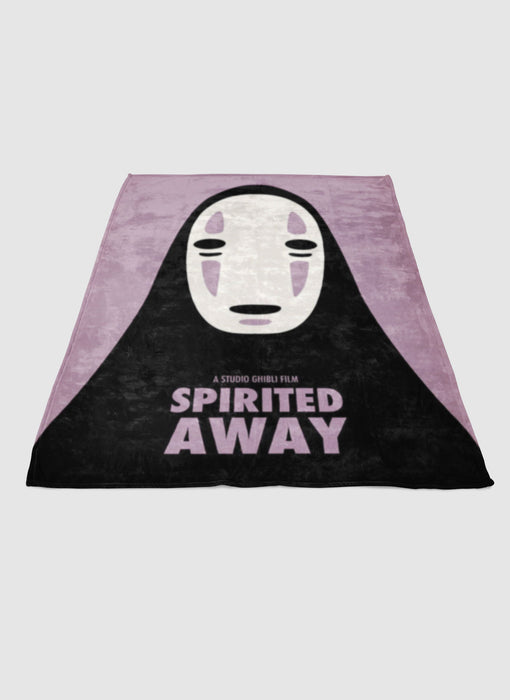 SPIRITED AWAY NO FACE soft fleece blanket