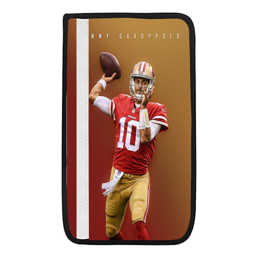 jimmy garoppolo nfl player Car seat belt cover