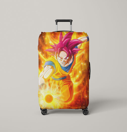 kamehameha goku dragon ball fusion Luggage Covers | Suitcase