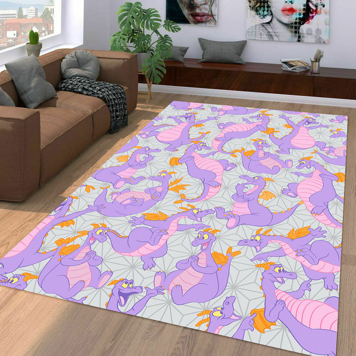 jou dragon disney animal Living room carpet rugs