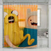 jack and finn 3d shower curtains