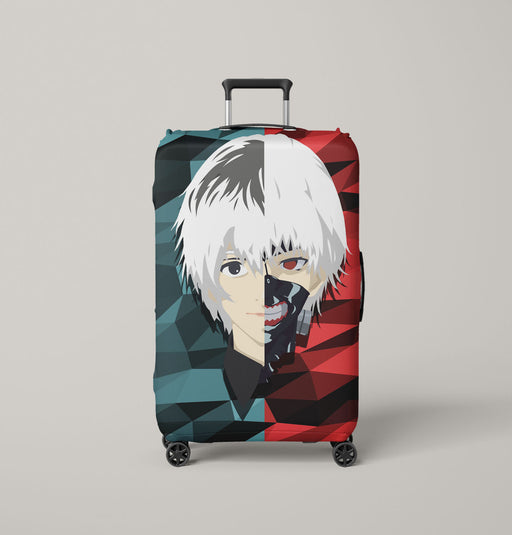 kaneki tokyo ghoul two face Luggage Covers | Suitcase