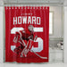 Jimmy Howard shower curtains