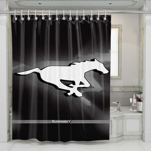 stampeders shower curtains