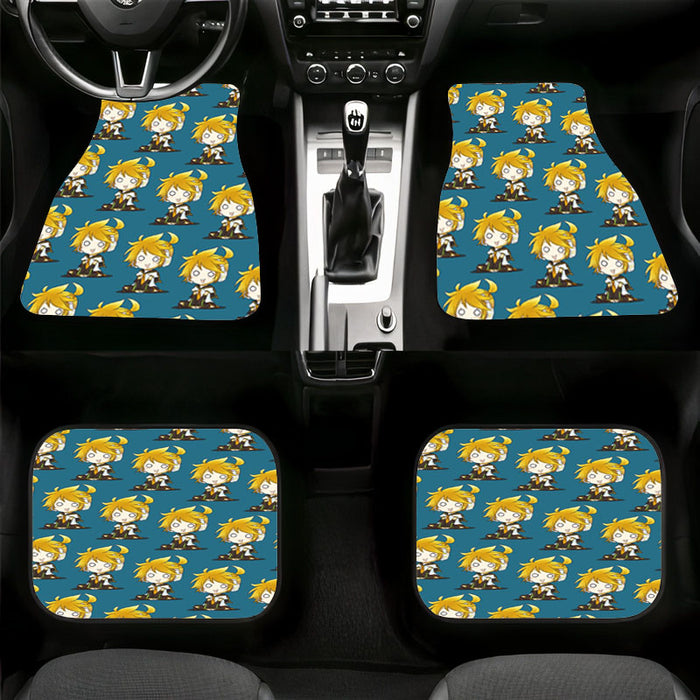 kagamine len vocaloid member Car floor mats Universal fit