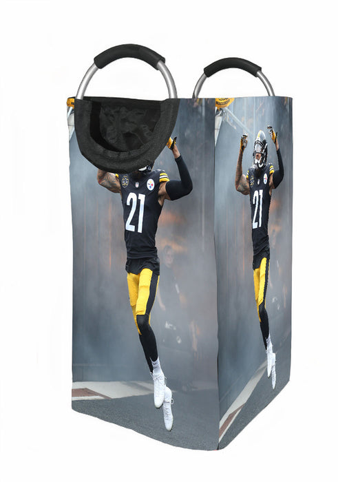 joe haden of pittsburgh steelers Laundry Hamper | Laundry Basket