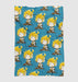 kagamine len vocaloid member Ultra soft fleece blanket