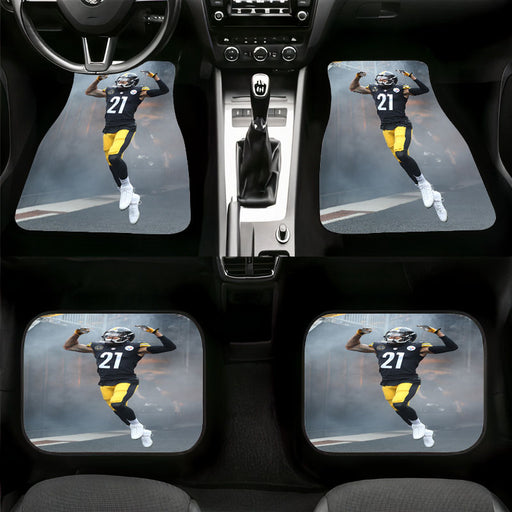 joe haden of pittsburgh steelers Car floor mats Universal fit