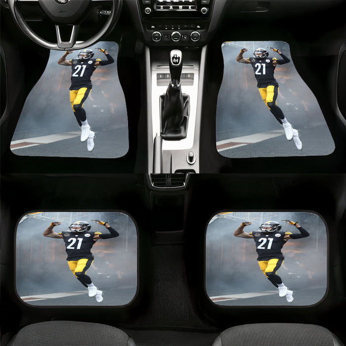 joe haden of pittsburgh steelers Car floor mats Universal fit