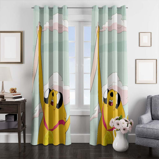 jack champions adventure time window curtains