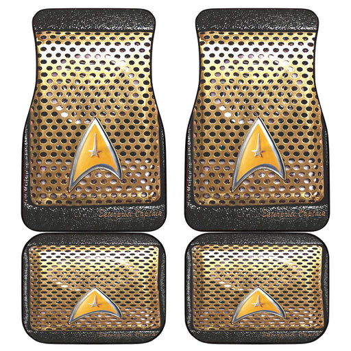 Star trek communicator 1 Car floor mats Universal fit