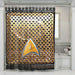 star trek communicator 1 shower curtains