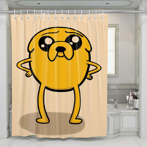 jack look very cute adventure time shower curtains