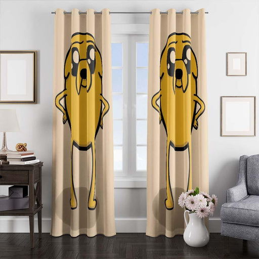 jack look very cute adventure time window curtains