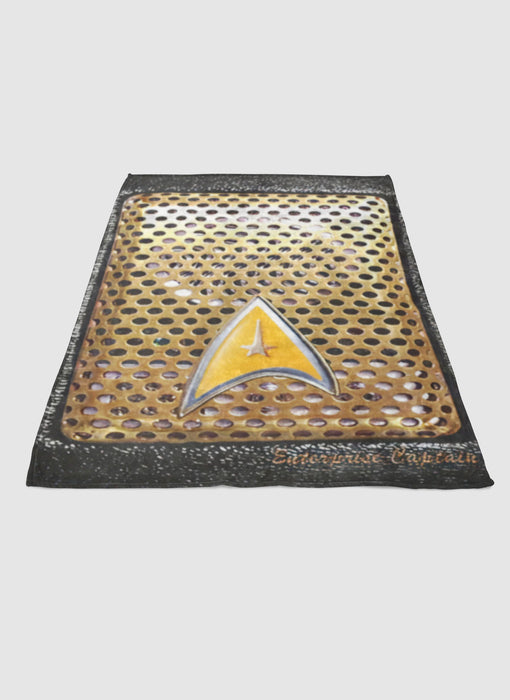 Star trek communicator 1 soft fleece blanket