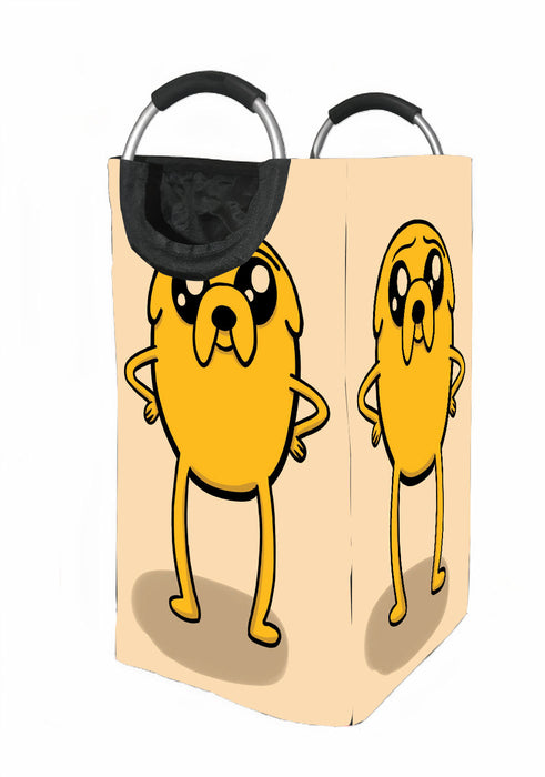 jack look very cute adventure time Laundry Hamper | Laundry Basket