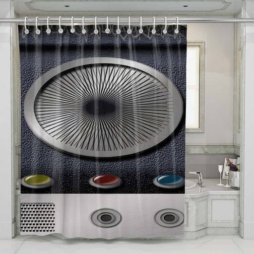 star trek communicator new shower curtains