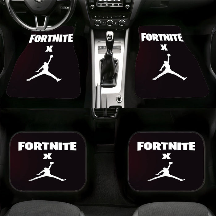 jordan x fortnite basketball Car floor mats Universal fit