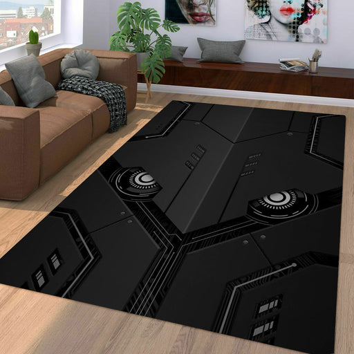 kamern rider mirror robot Living room carpet rugs