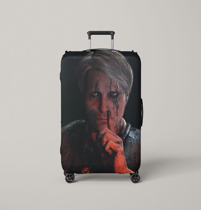 keep your mouth mads mikkelsen Luggage Covers | Suitcase