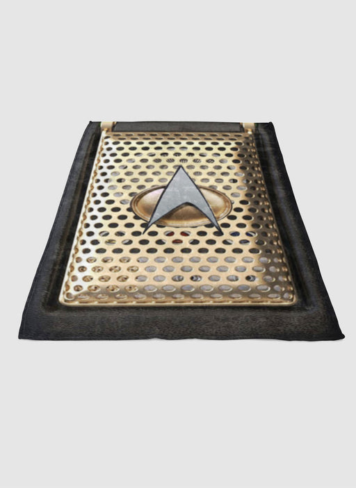 Star Trek Communicator soft fleece blanket