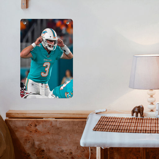 josh rosen dolphins nfl player Poster Metal print wall art