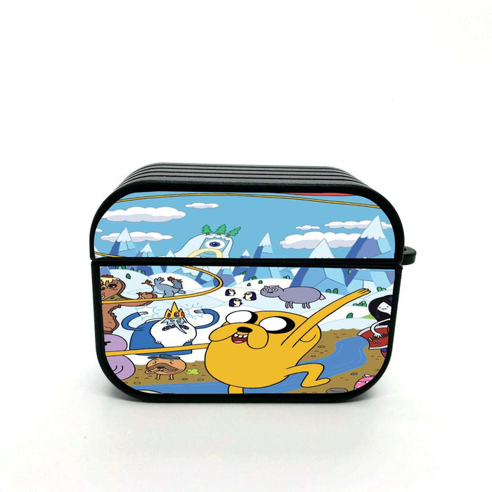 jake and another character adventure time airpods case