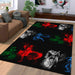 katara and friends from avatar the last airbender Living room carpet rugs