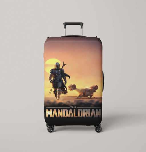 star wars mandalorian 1 Luggage Cover | suitcase