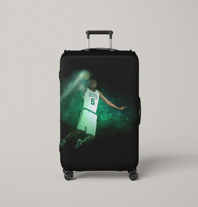 kevin garnett celtics player nba Luggage Covers | Suitcase