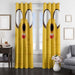 jake flat adventure time window curtains