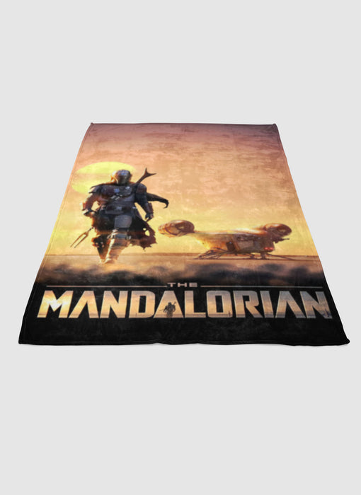 STAR WARS MANDALORIAN 1 soft fleece blanket